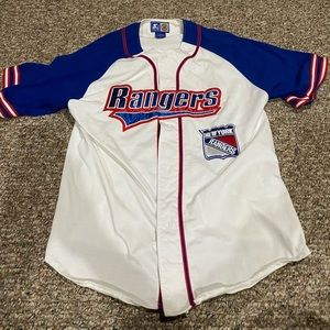 Vintage Starter New York Rangers Button Down Shirt
